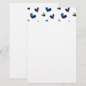 Weltraumrauschen Briefpapier (Vorne/Hinten)