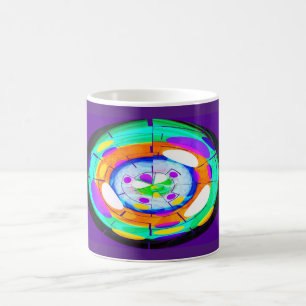 Weltraumreisekunst Kaffeetasse
