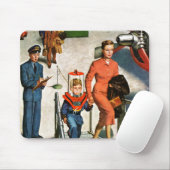 Weltraumreisender Mousepad (Mit Mouse)