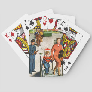 Weltraumreisender Spielkarten