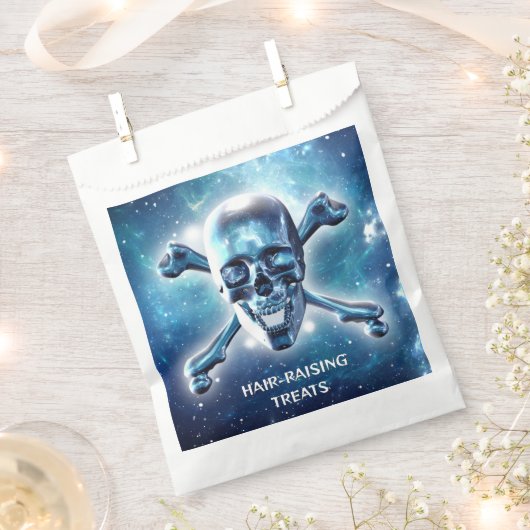 Weltraumschädel. Gestalted Geschenktütchen (Ausgeschnitten)