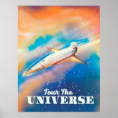 Weltraumschiff Tour Poster (Vorne)