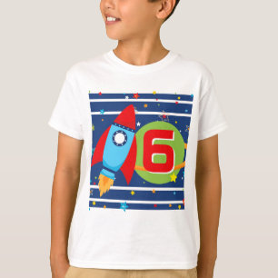 Weltraumschiff Weißes Zeitalter - Geburtstags-Shir T-Shirt