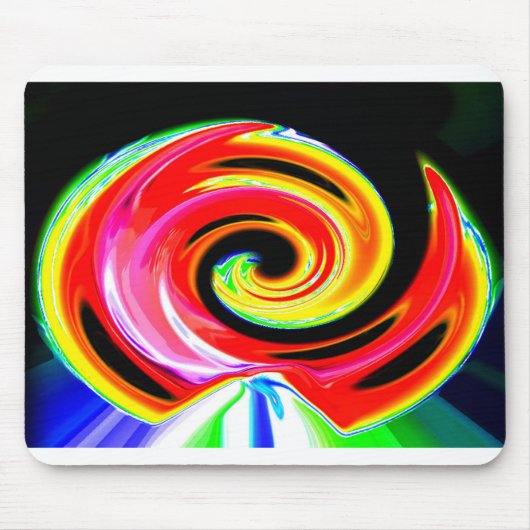 Weltraumschiffspur Mousepad (Vorne)