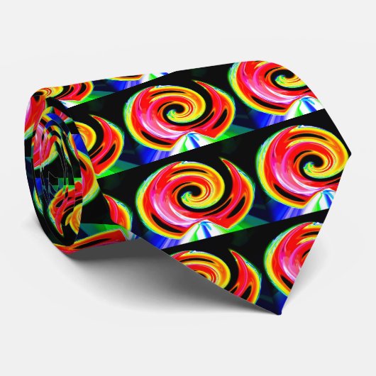 Weltraumschiffspuren Krawatte (Gerollt)