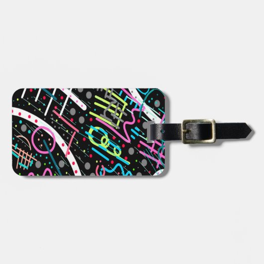 Weltraumschimmel Gepäckanhänger (Vorderseite horizontal)