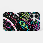 Weltraumschimmel iPhone 16 Hülle (Rückseite (Horizontal))