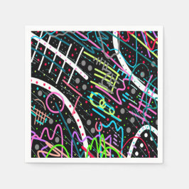 Weltraumschimmel Serviette