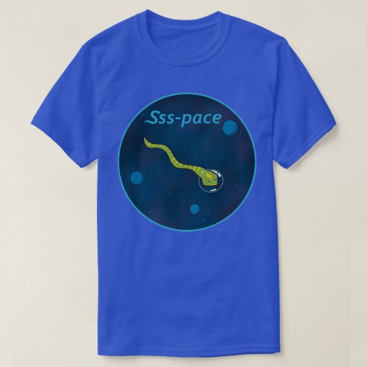 Weltraumschlange T-Shirt (Design vorne)
