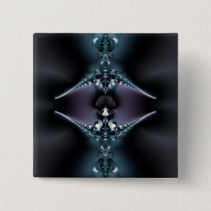 Weltraumschmuck Button