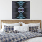 Weltraumschmuck Leinwanddruck (Insitu (Schlafzimmer))
