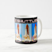 WELTRAUMSCHUTZ IN DEN USA 1981-2011 KAFFEETASSE (VorderseiteRechts)