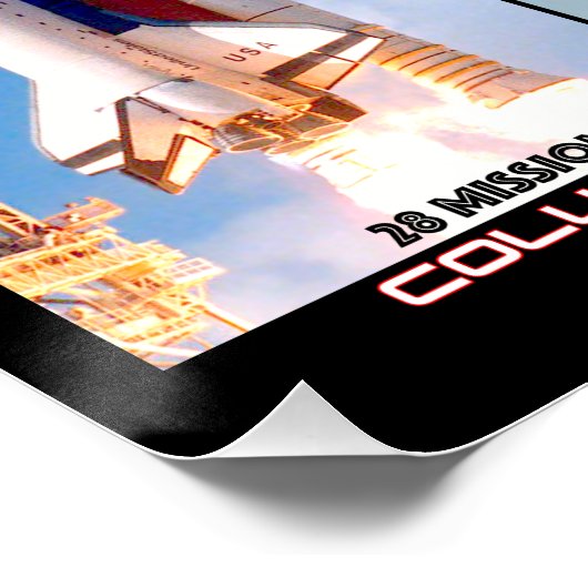 WELTRAUMSCHUTZ IN DEN USA 1981-2011 POSTER (Ecke)