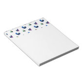 Weltraumschwerpunkte Notizblock (angewinkelt)