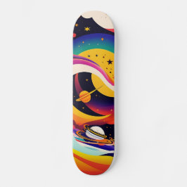 Weltraumskateboard Skateboard