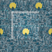 Weltraumsonne Stoff (Kachel)