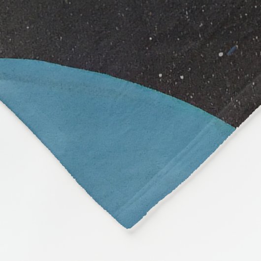 Weltraumspiele Fleecedecke (Ecke)