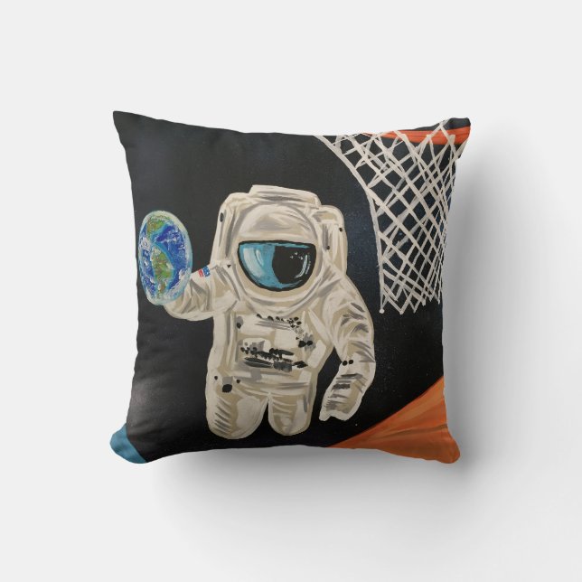 Weltraumspiele Kissen (Vorderseite)