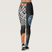 Weltraumspiele Leggings (Rückseite)