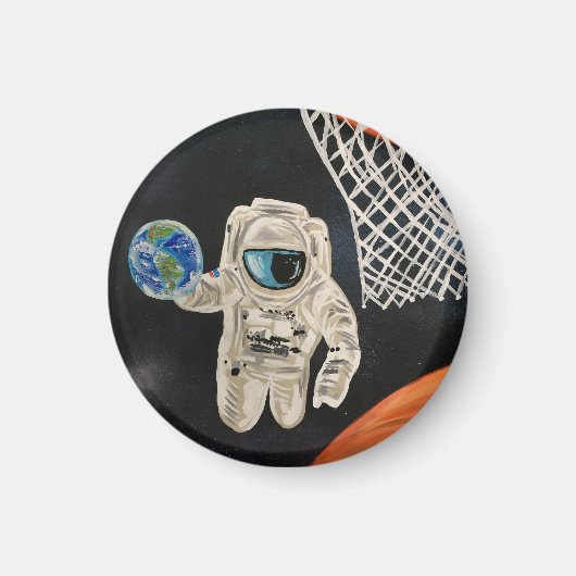 Weltraumspiele Magnet (Vorne)