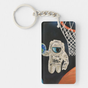 Weltraumspiele Schlüsselanhänger