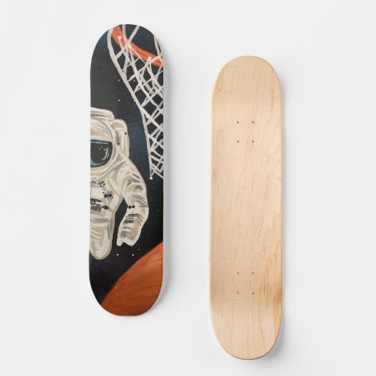 Weltraumspiele Skateboard (Vorderseite)