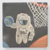 Weltraumspiele Steinuntersetzer (Vorderseite)