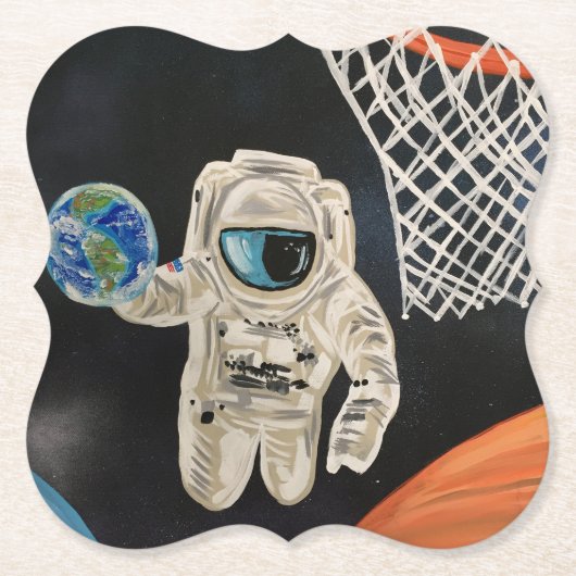 Weltraumspiele Untersetzer (Vorderseite)