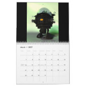 Weltraumspielzeugkalender Kalender (Mär 2027)
