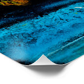Weltraumspinne Poster (Ecke)