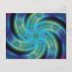 Weltraumspirale Postkarte