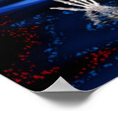 Weltraumsturm Poster (Ecke)