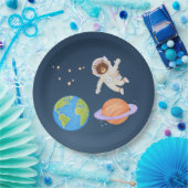 Weltraumteller 7" pappteller (Party)