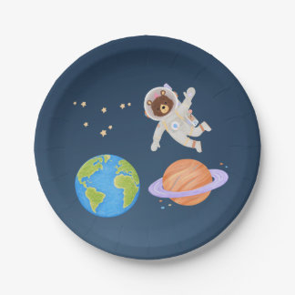 Weltraumteller 7" pappteller