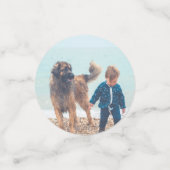 Weltraumthema 1. Geburtstag UFO-Foto Konfetti (Klein Vorderseite)