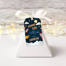 Weltraumthema Kindergeburtstag Bevorzugung Tags Geschenkanhänger
