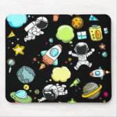 Weltraumthema Mousepad (Vorne)