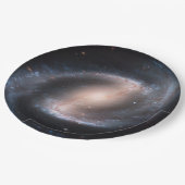 Weltraumthema Pappteller (Schrägansicht)