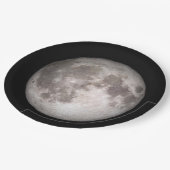 Weltraumthema Pappteller (Schrägansicht)