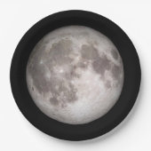 Weltraumthema Pappteller (Vorderseite)