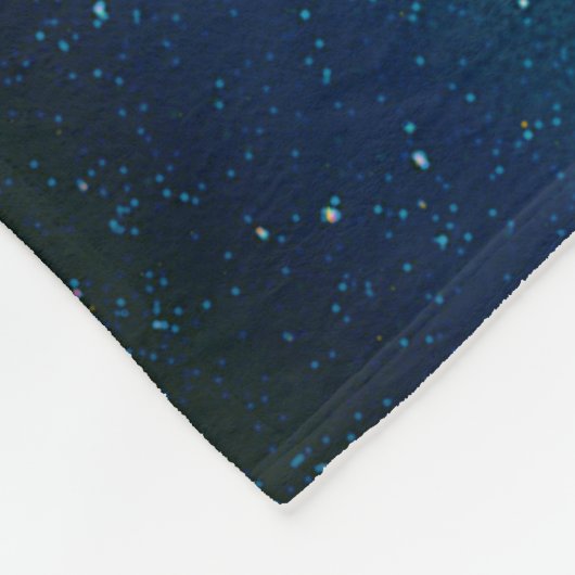 Weltraumthema Solaranlage Boys Room Fleecedecke (Ecke)