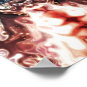 Weltraumtotem - Muster pareidolis Poster (Ecke)