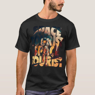 Weltraumtourismus Weltraumraumflugzeug Lon T-Shirt