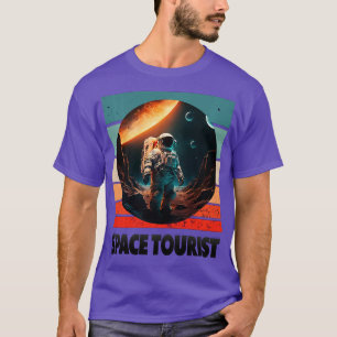 Weltraumtourismus Weltraumraumflugzeug Lon T-Shirt