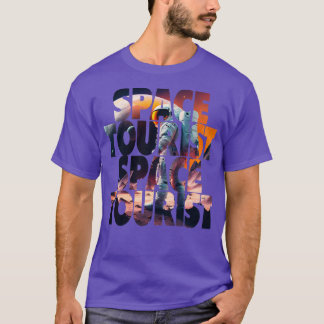 Weltraumtourismus Weltraumraumflugzeug Lon T-Shirt