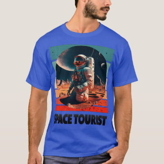 Weltraumtourismus Weltraumraumflugzeug Lon T-Shirt