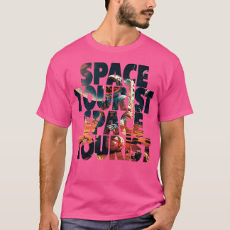 Weltraumtourismus Weltraumraumflugzeug Lon T-Shirt