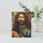 *~* Weltraumuniversum Erde AP50 Handsome Man Postkarte (Stehend Vorderseite)