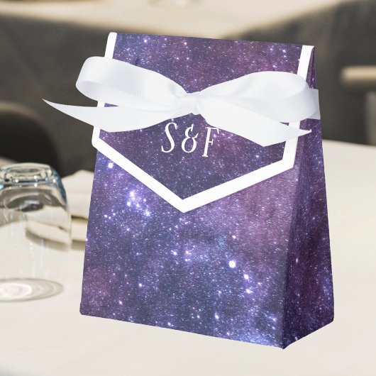 Weltraumuniversum Galaxie Hochzeit Geschenkschachtel