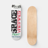 WELTRAUMVAMPIRE /TST Skateboard (Vorderseite)